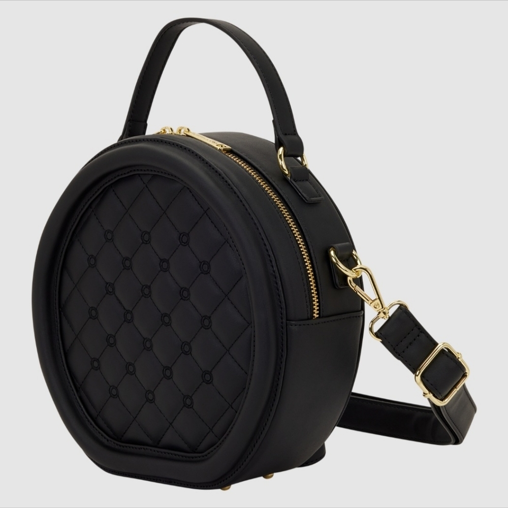 Loungefly The Laura Black Crossbody Pin Trader Bag